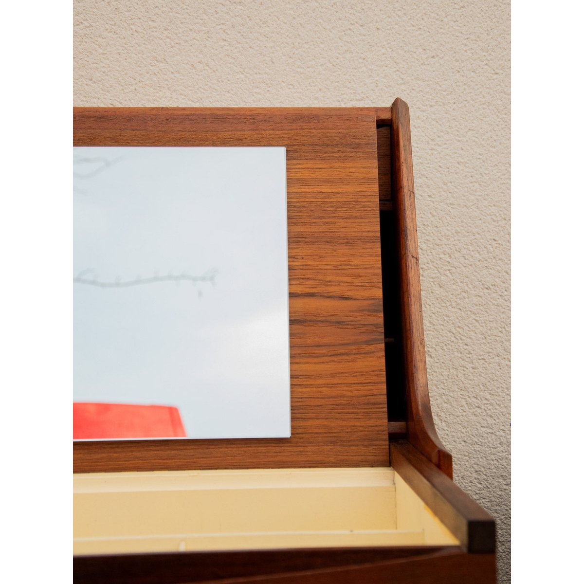 Secrétaire scandinave en bois Honoré N°127 - Bon état bois clair, DEBONGOUT