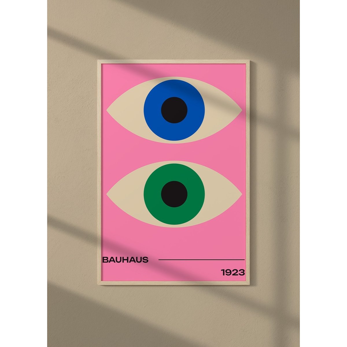 Affiche Bauhaus 31 blanc, L'AFFICHERIE