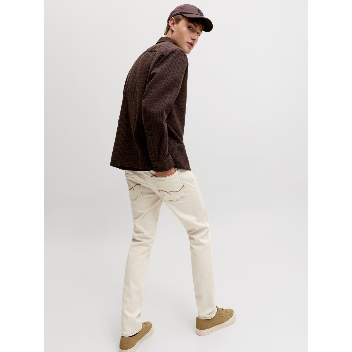 Jean Slim ecru, JACK & JONES