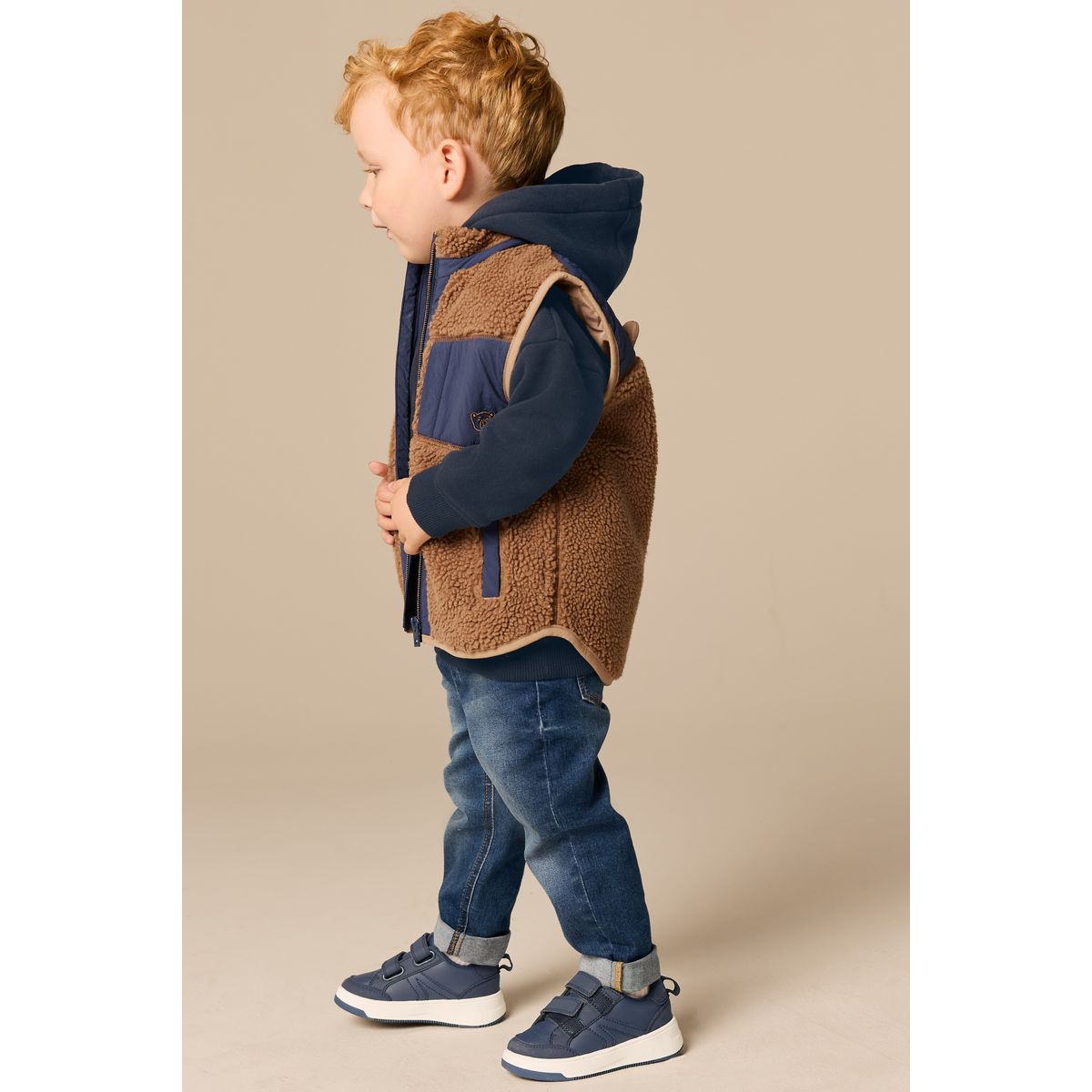 Veste sans manches marron, NEXT