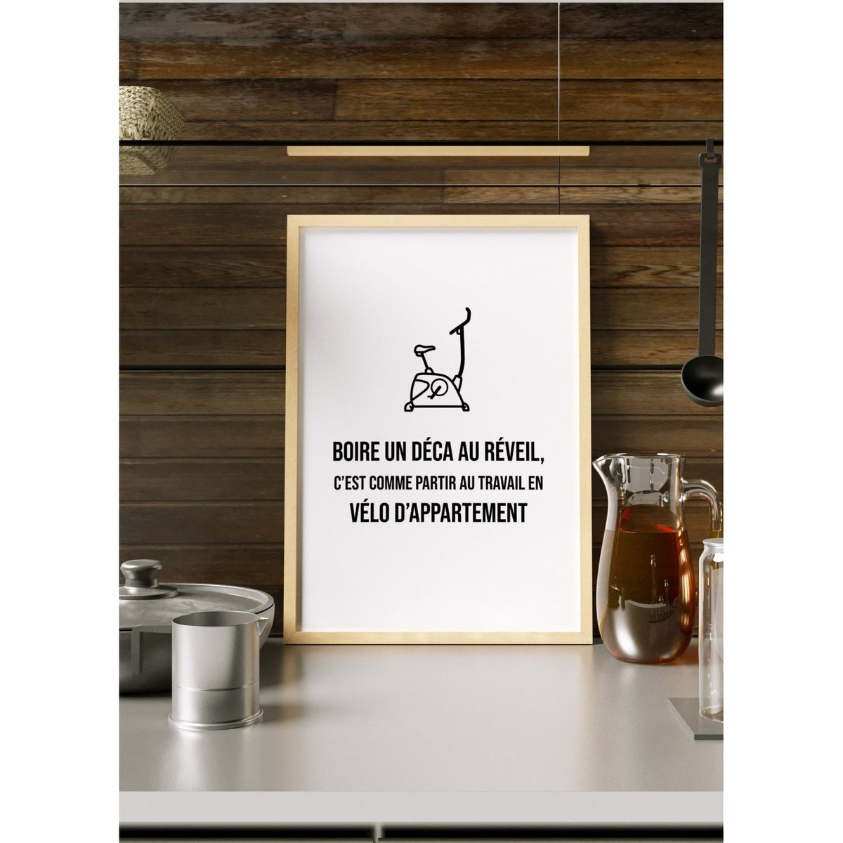 Affiche Déca blanc, L'AFFICHERIE