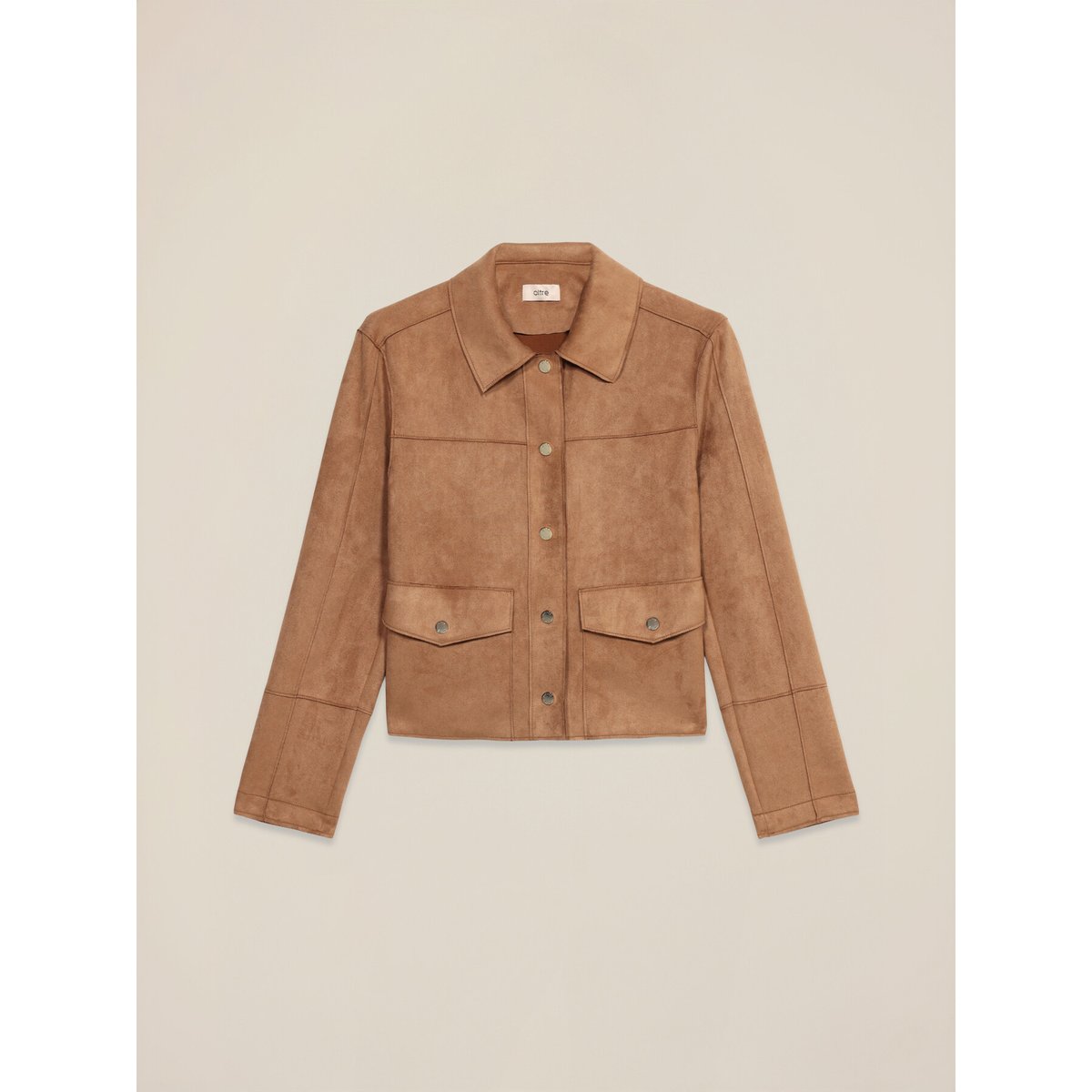 Veste courte marron, OLTRE
