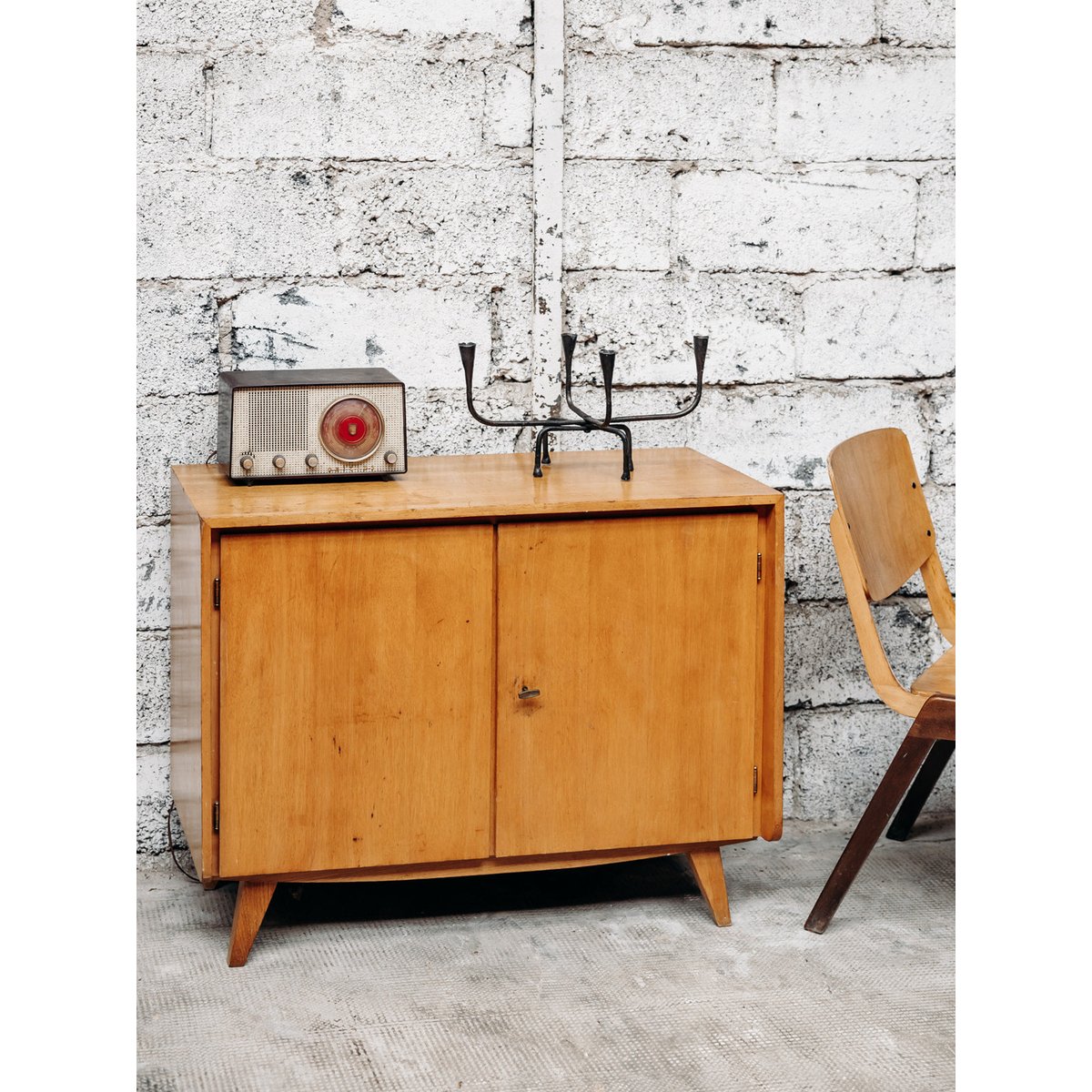 Buffet bas en bois Oscar N°106 - Bon état bois, DEBONGOUT