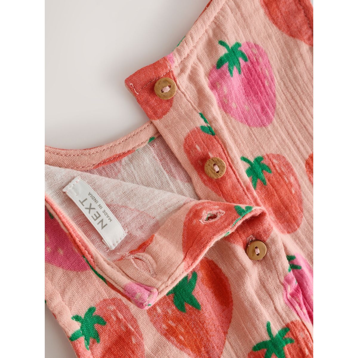 Ensemble haut et pantalon impression rose fraise, NEXT