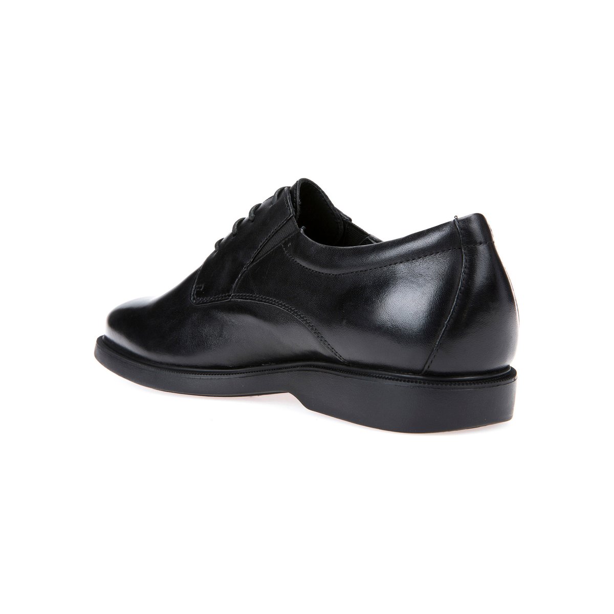 Derbies en cuir respirant Brayden Amphibiox noir, GEOX