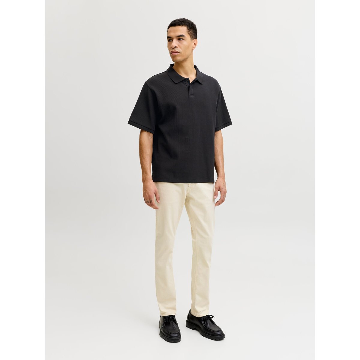 Polo black 1, JACK & JONES