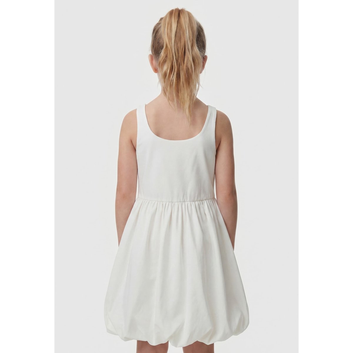 Punto Milano Skater Dress crème, GUESS KIDS