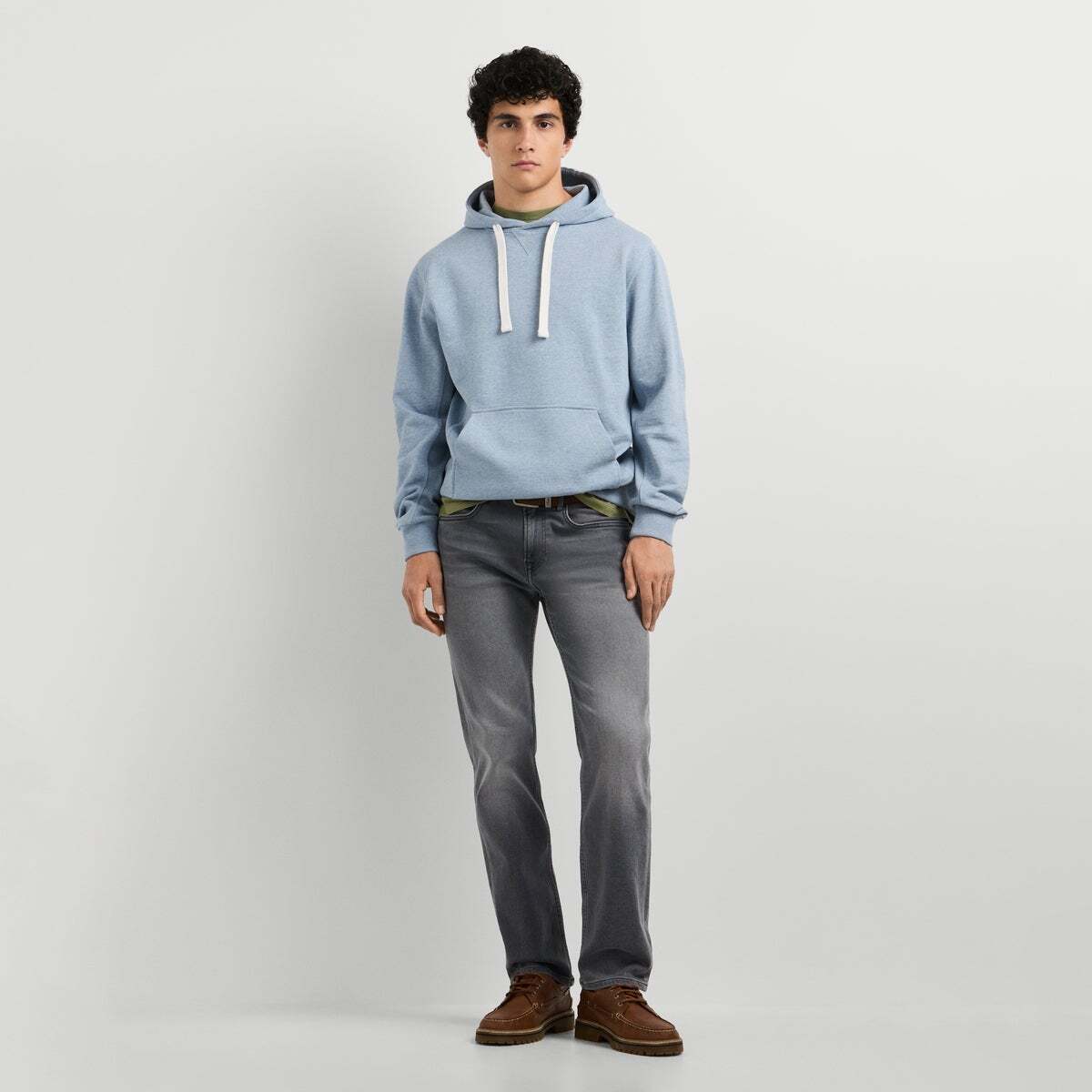 Sweat À Capuche Coupe Regular bleu oxford, PEPE JEANS