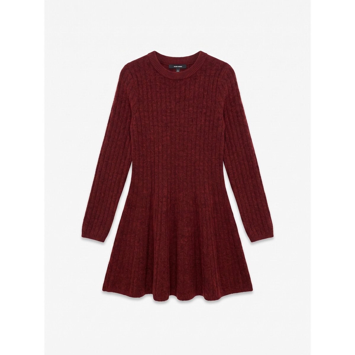 Robe En Maille rouge - syrah 1, VERO MODA