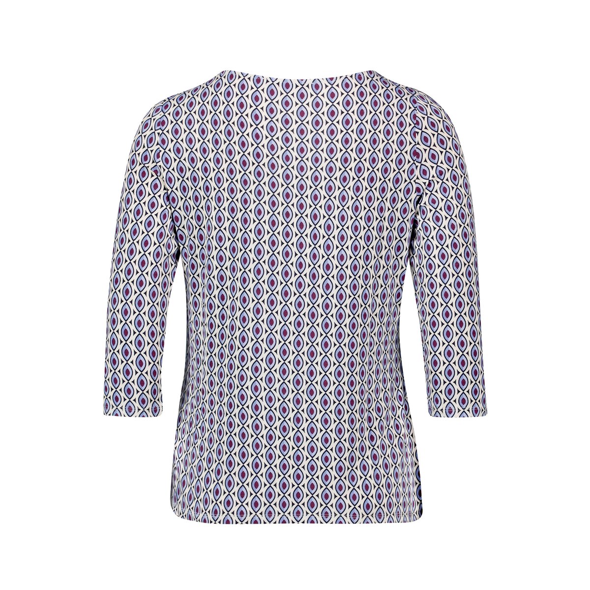 T-shirt basique à encolure bateau red/blue, BETTY BARCLAY