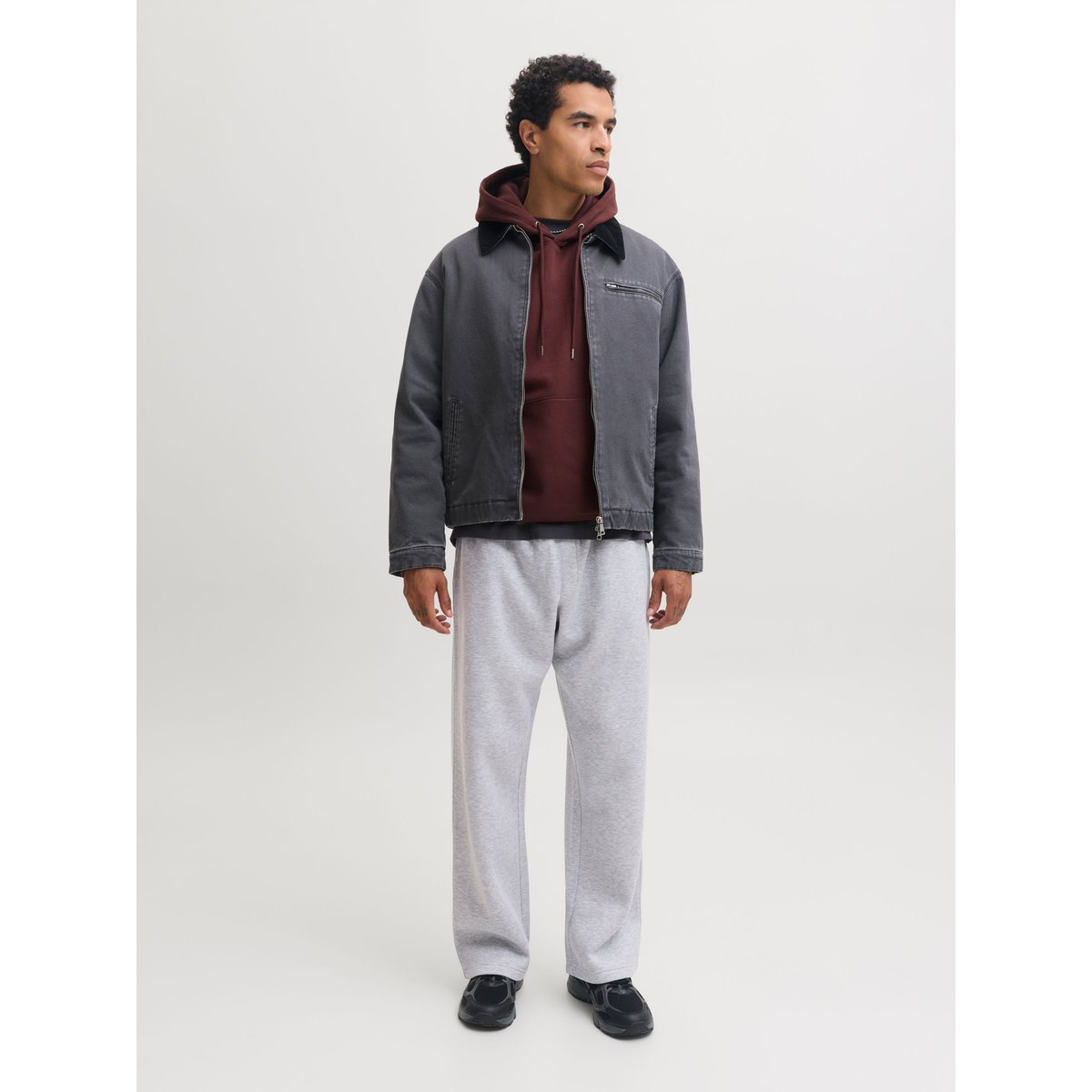 Pantalon De Survêtement grise - light grey melange, JACK & JONES
