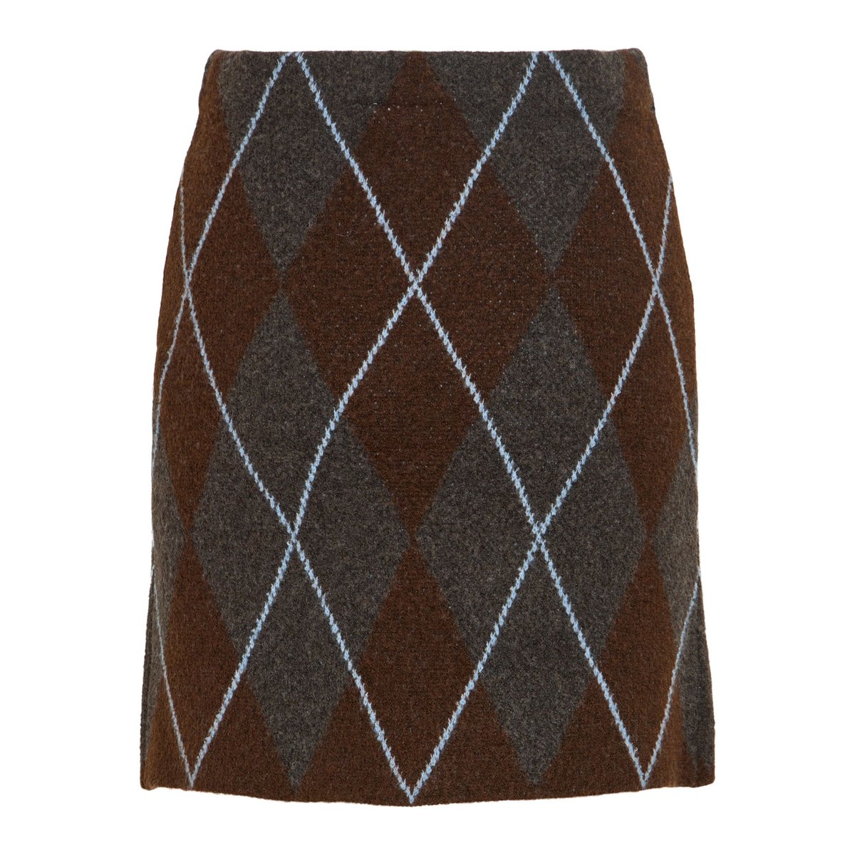 Jupe En Maille gris - dark grey melange1, VILA