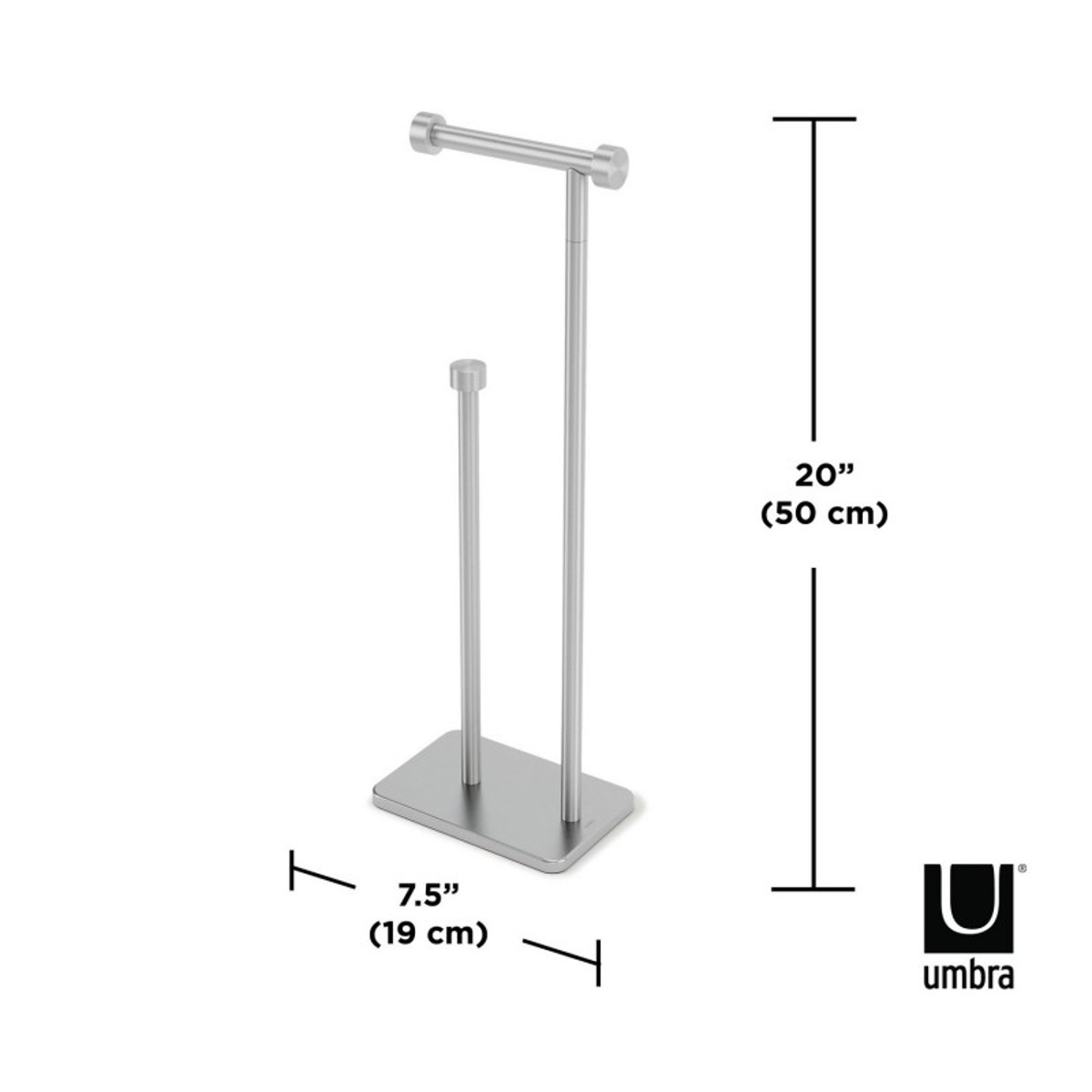 Dérouleur papier WC réserve CAPPA argent, UMBRA