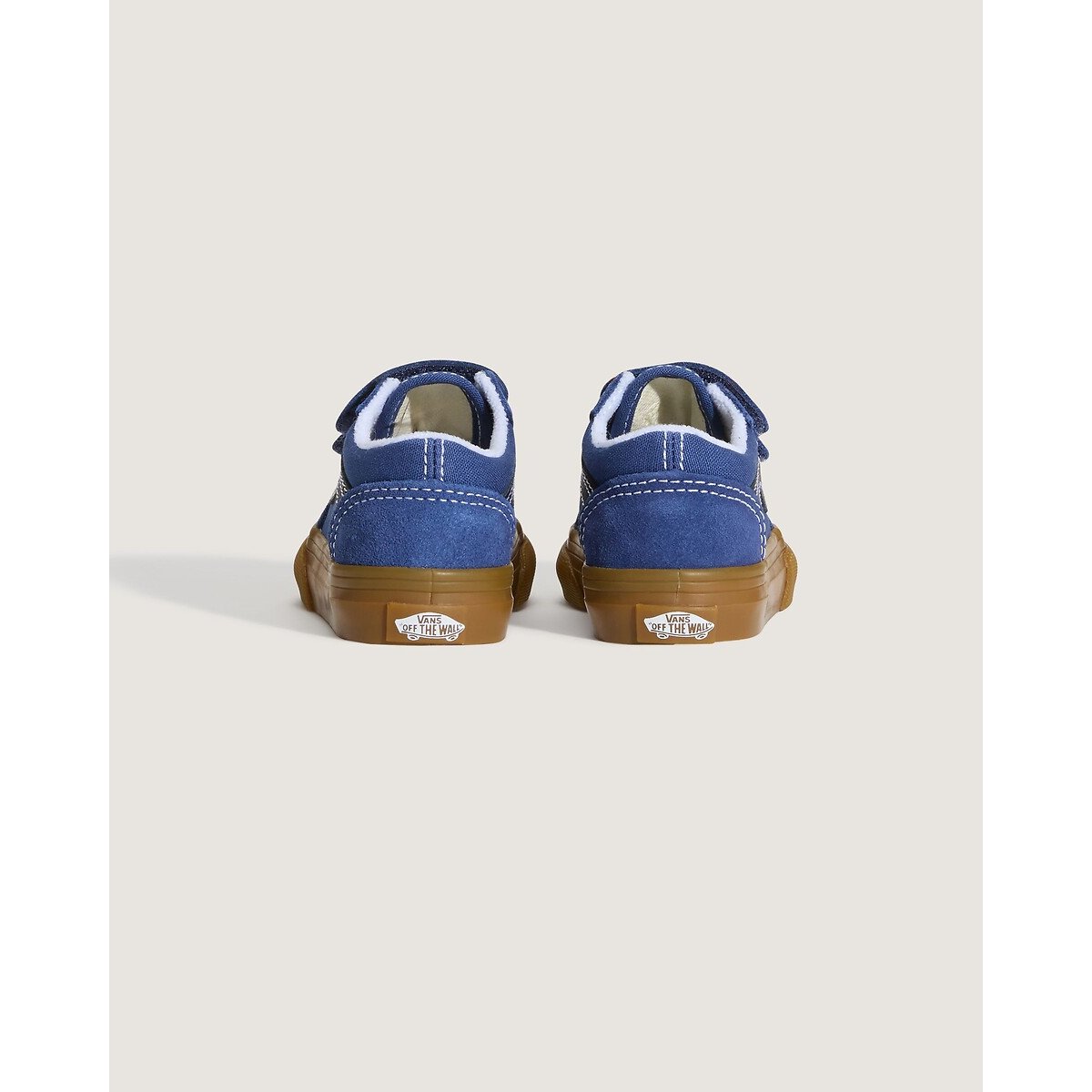 Baskets basses à scratchs, TD OLD SKOOL V GUM bleu, VANS