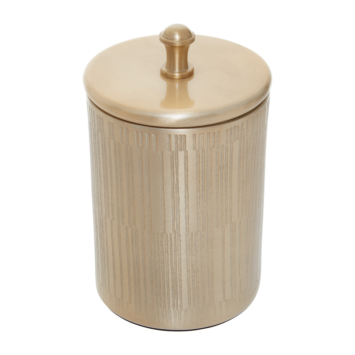 300ml Etched Line Champagne Finish Canister with Lid champagne, FIFTY FIVE SOUTH
