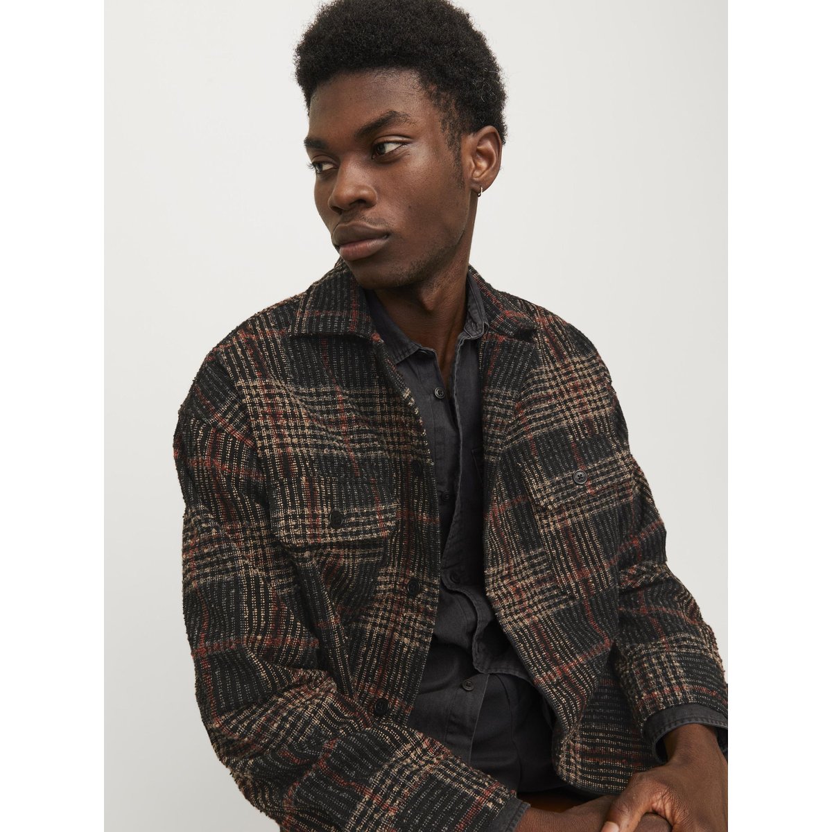 Surchemise black, JACK & JONES