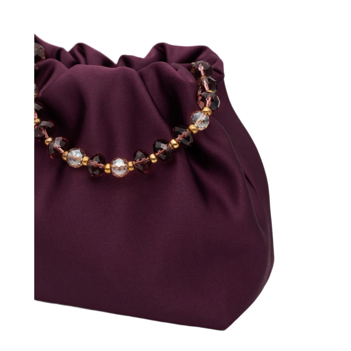 Sac à main avec poignée en pierre JOY morado, THE-ARE