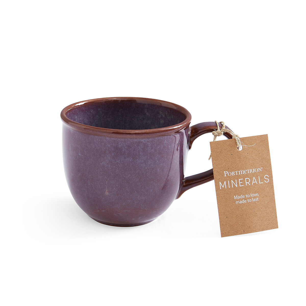 Set of 4 Minerals Mugs purple, PORTMEIRION