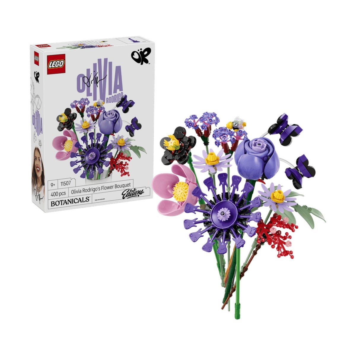 Bouquet de fleurs d'Olivia Rodrigo multicolore, LEGO