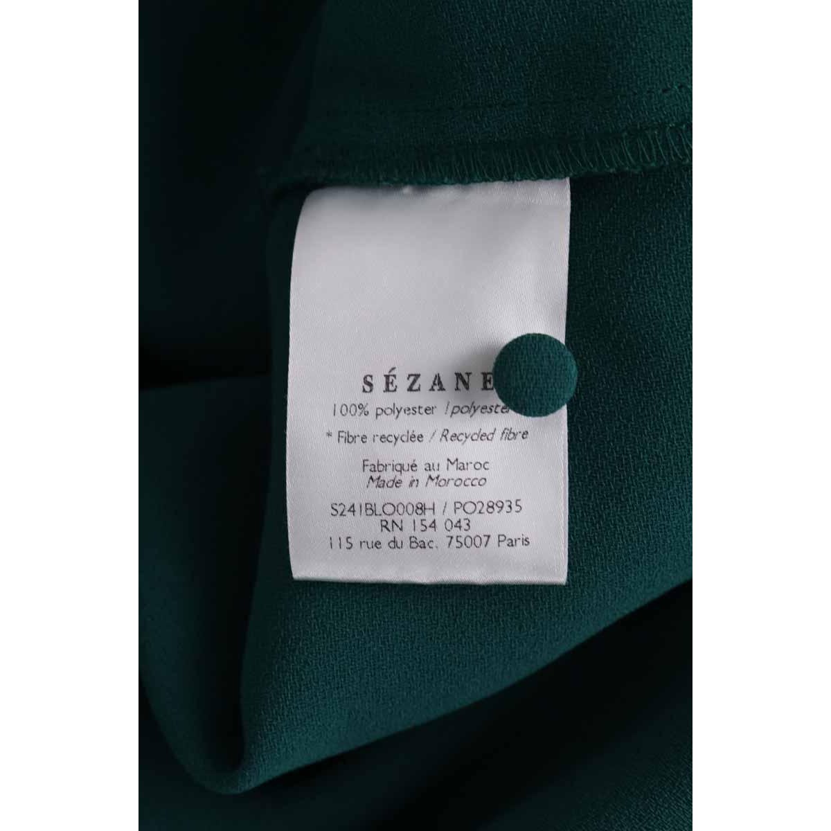 Blouse - Très Bon État vert, SEZANE