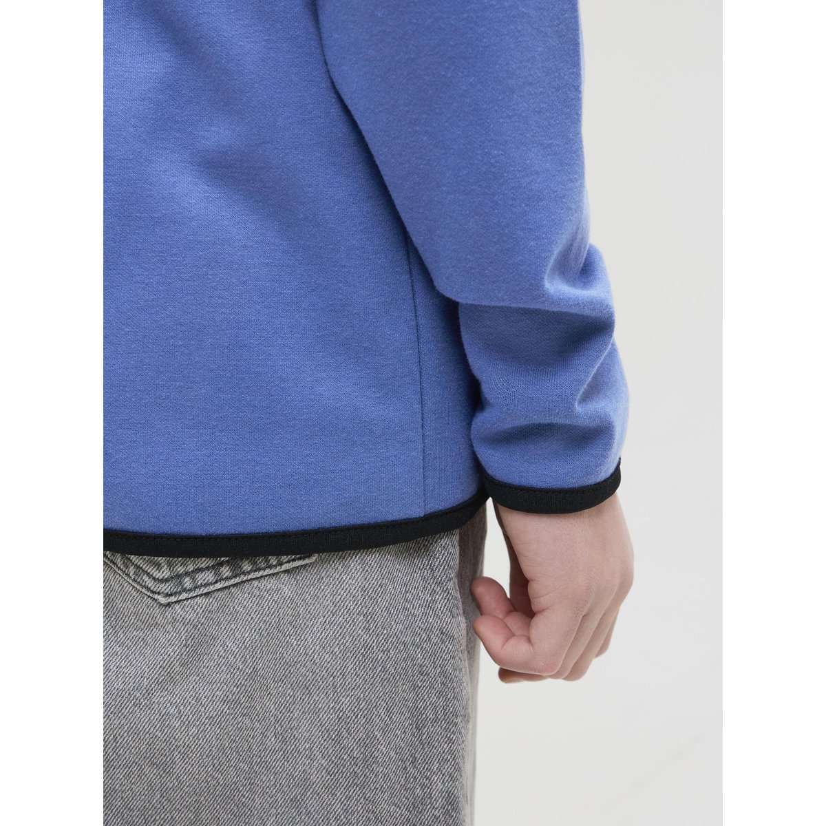 Sweat À Capuche Zippé beaucoup blue, JACK & JONES JUNIOR