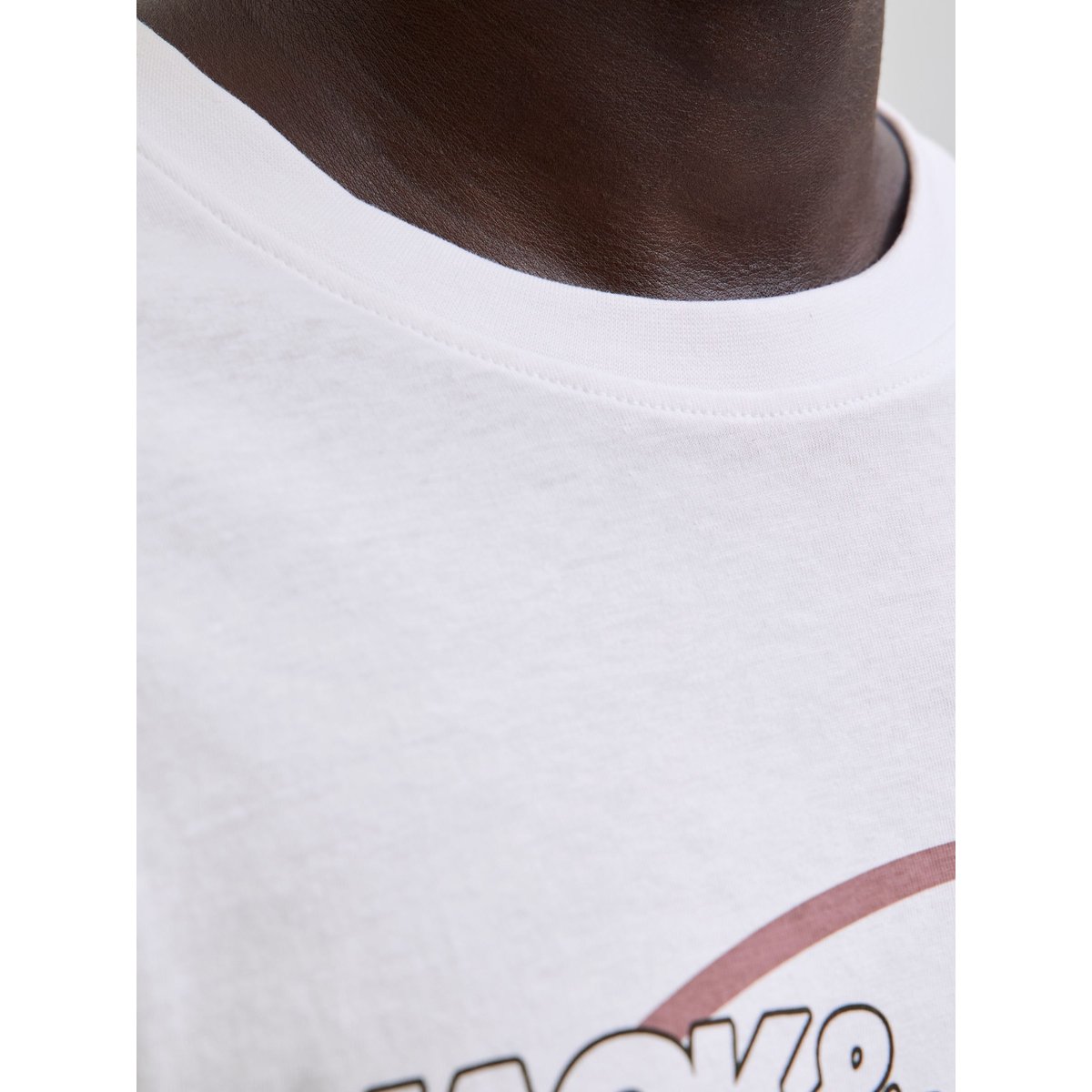 T-Shirt white, JACK & JONES