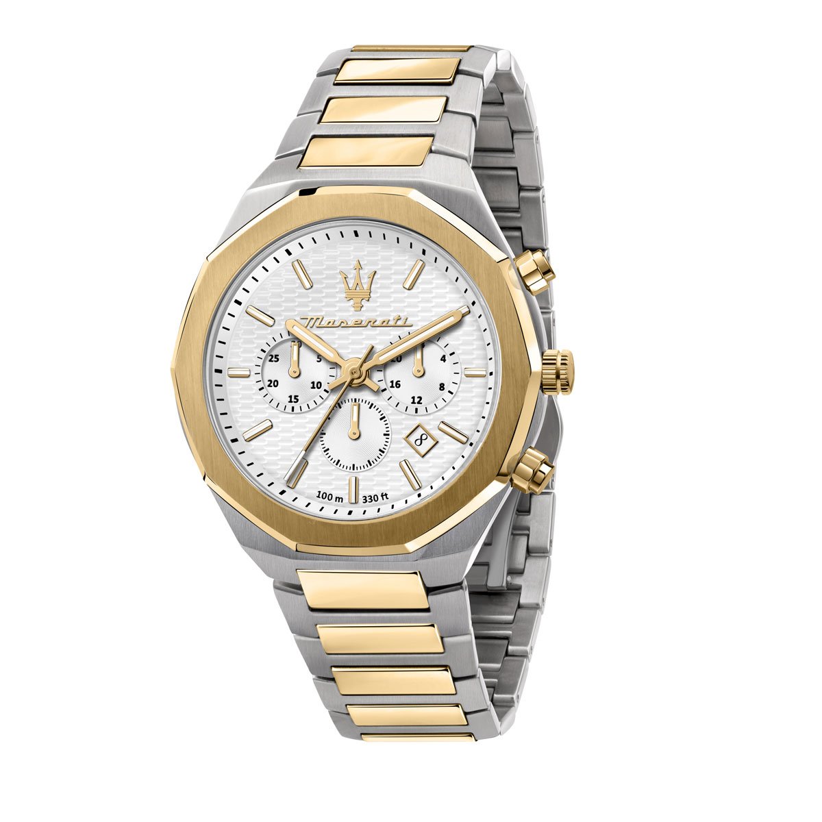 Montre Analogique STILE argenté blanc argenté, MASERATI