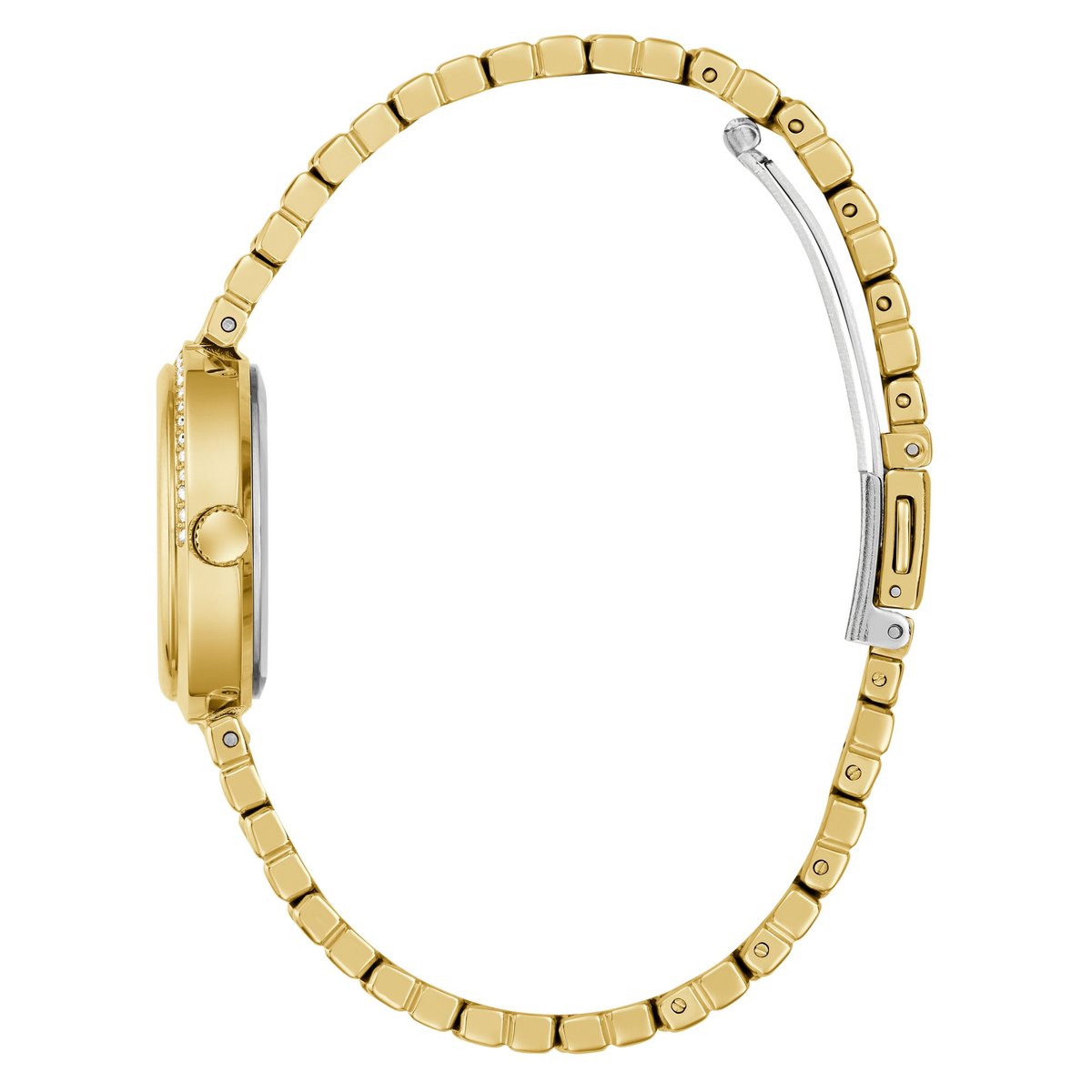 Montre Analogique CLARA doré blanc doré, GUESS