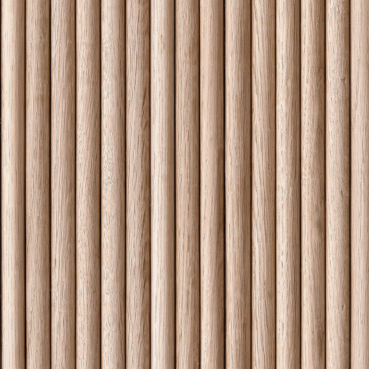 Meuble à chaussures en placard design lattes, SUNNE chêne clair-lattes nature-pieds chêne, HERDASA