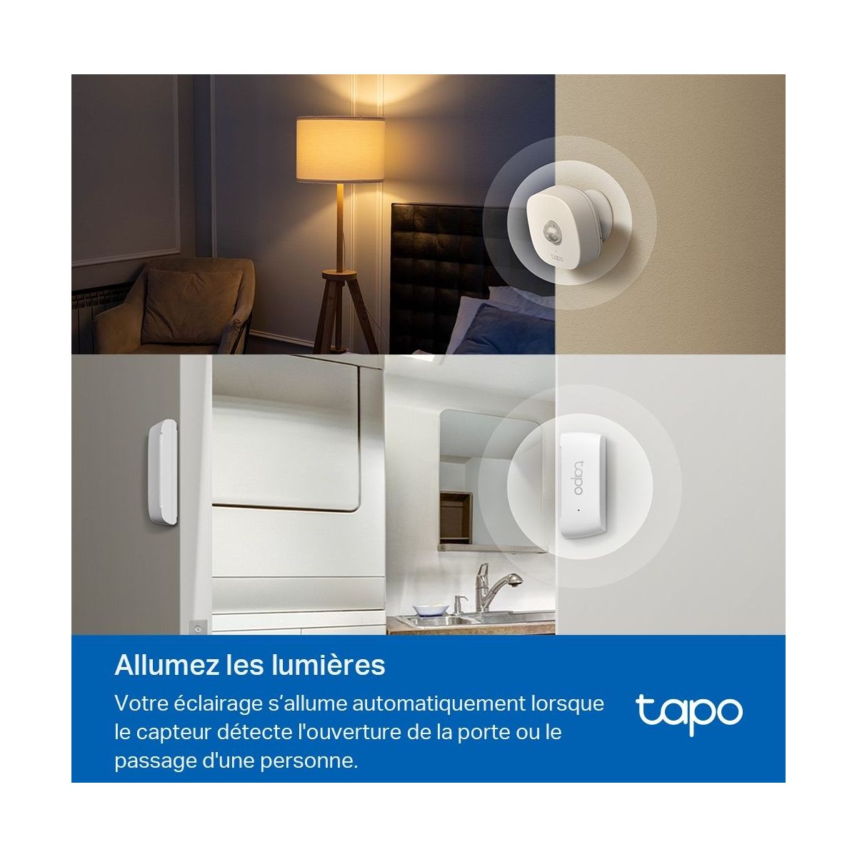 Détecteur d'ouverture Tapo T30 KIT couleur unique, TP-LINK