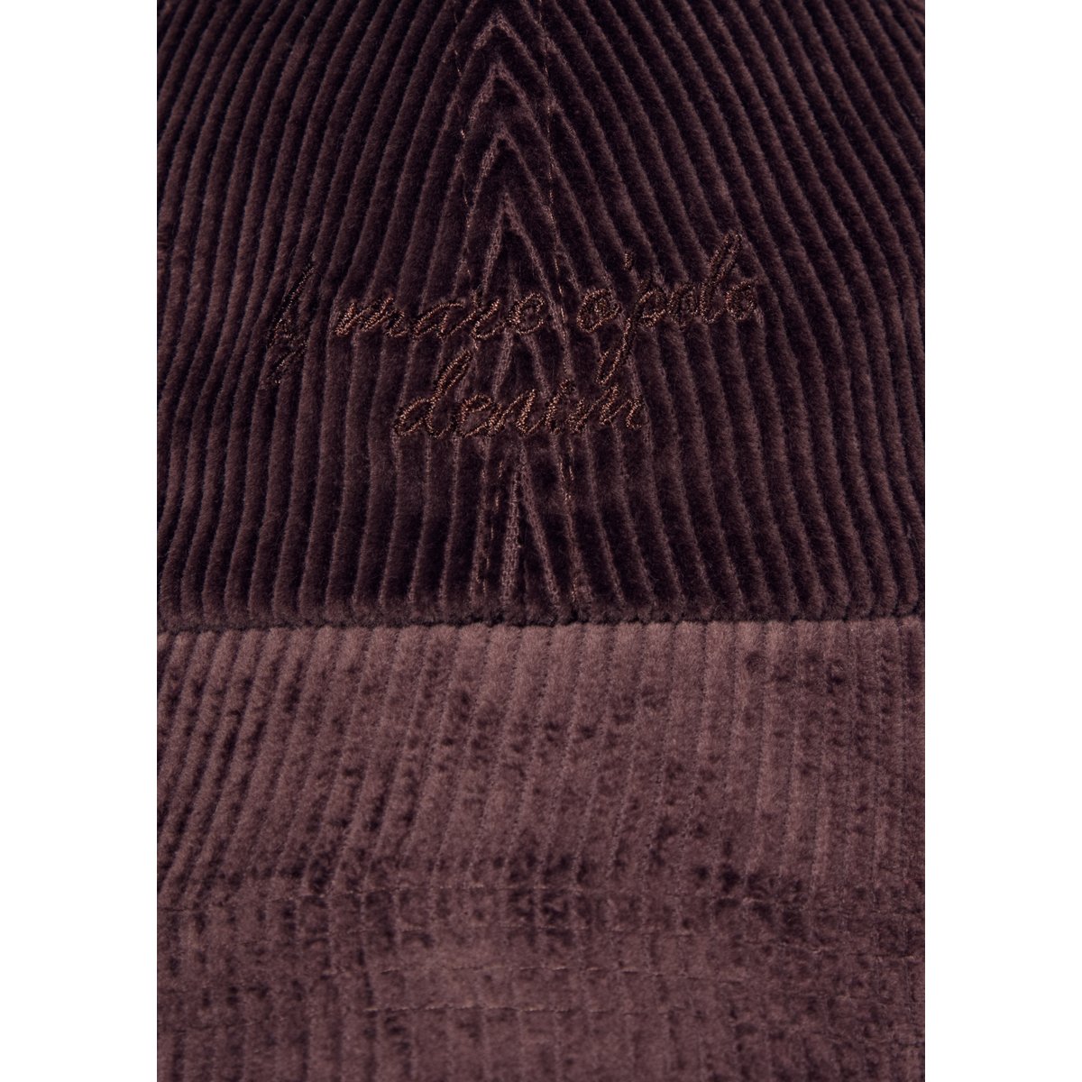 Cord-Cap en mélange de coton bio doux marron foncé, MARC O’POLO DENIM