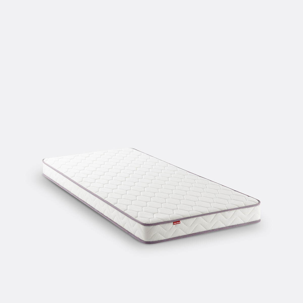 Matelas ado mousse, livré roulé, Positive Lit blanc, MERINOS