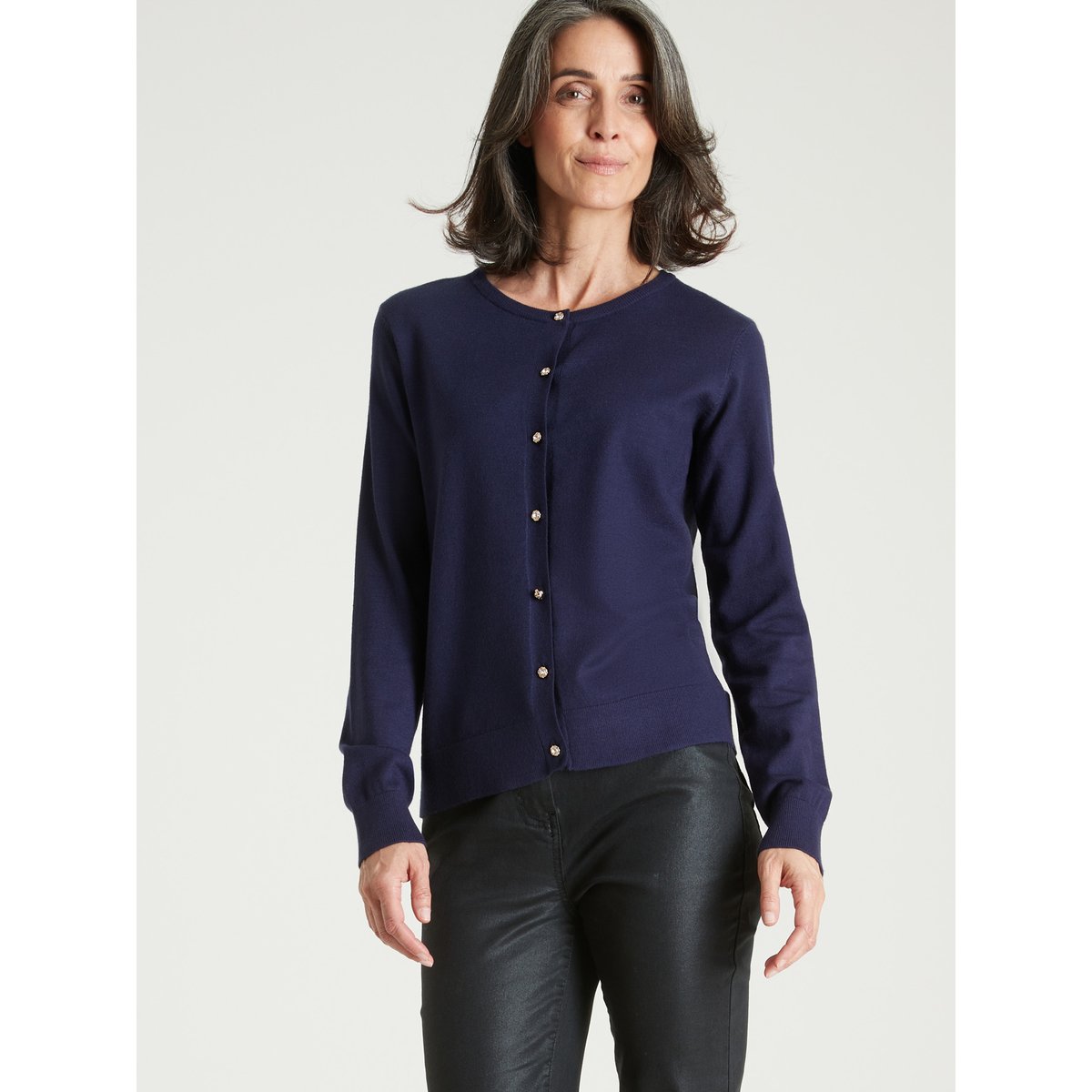 Cardigan élégant marine, DAXON