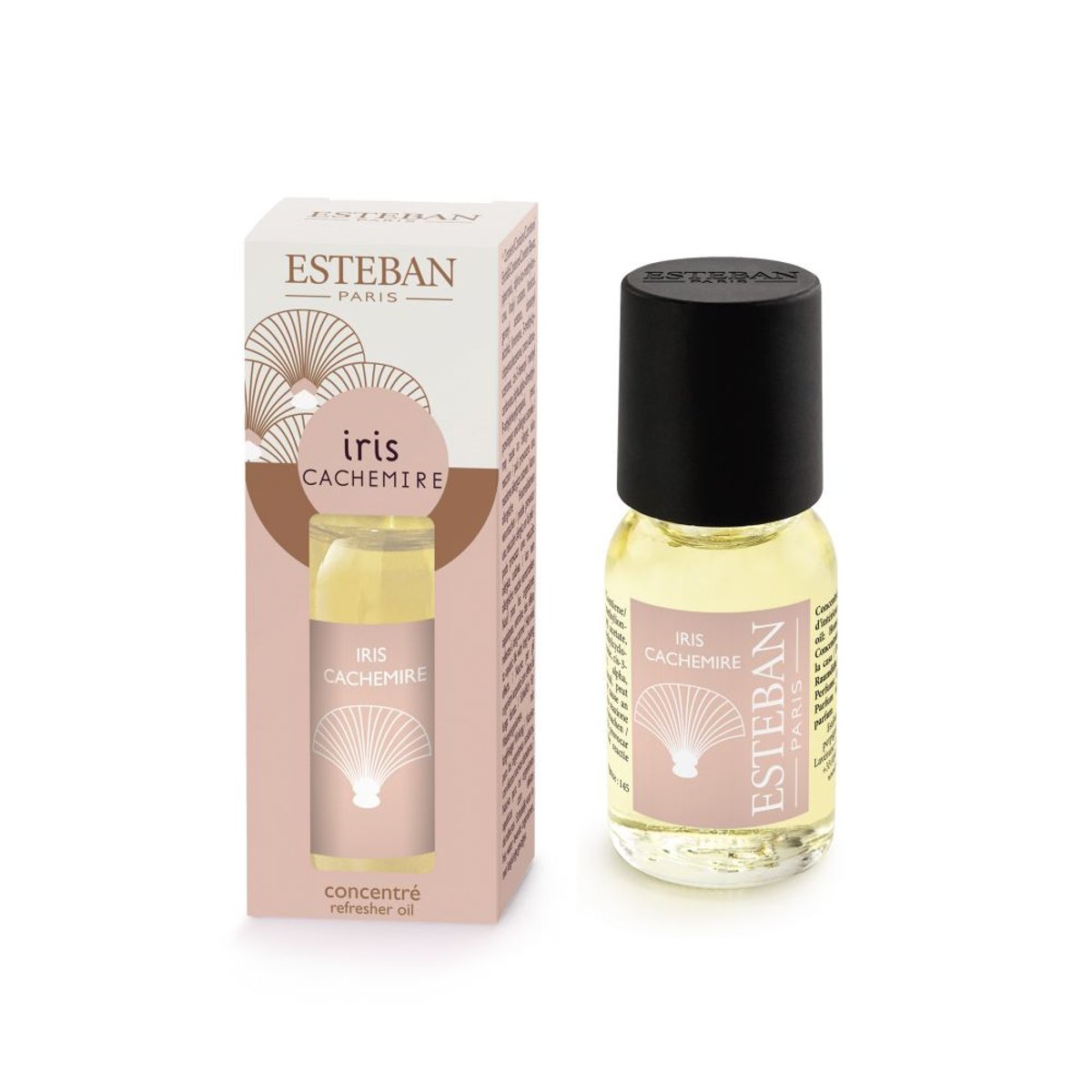 Parfum d'intérieur - Concentré de parfum 15 ml iris cachemire rose, ESTEBAN