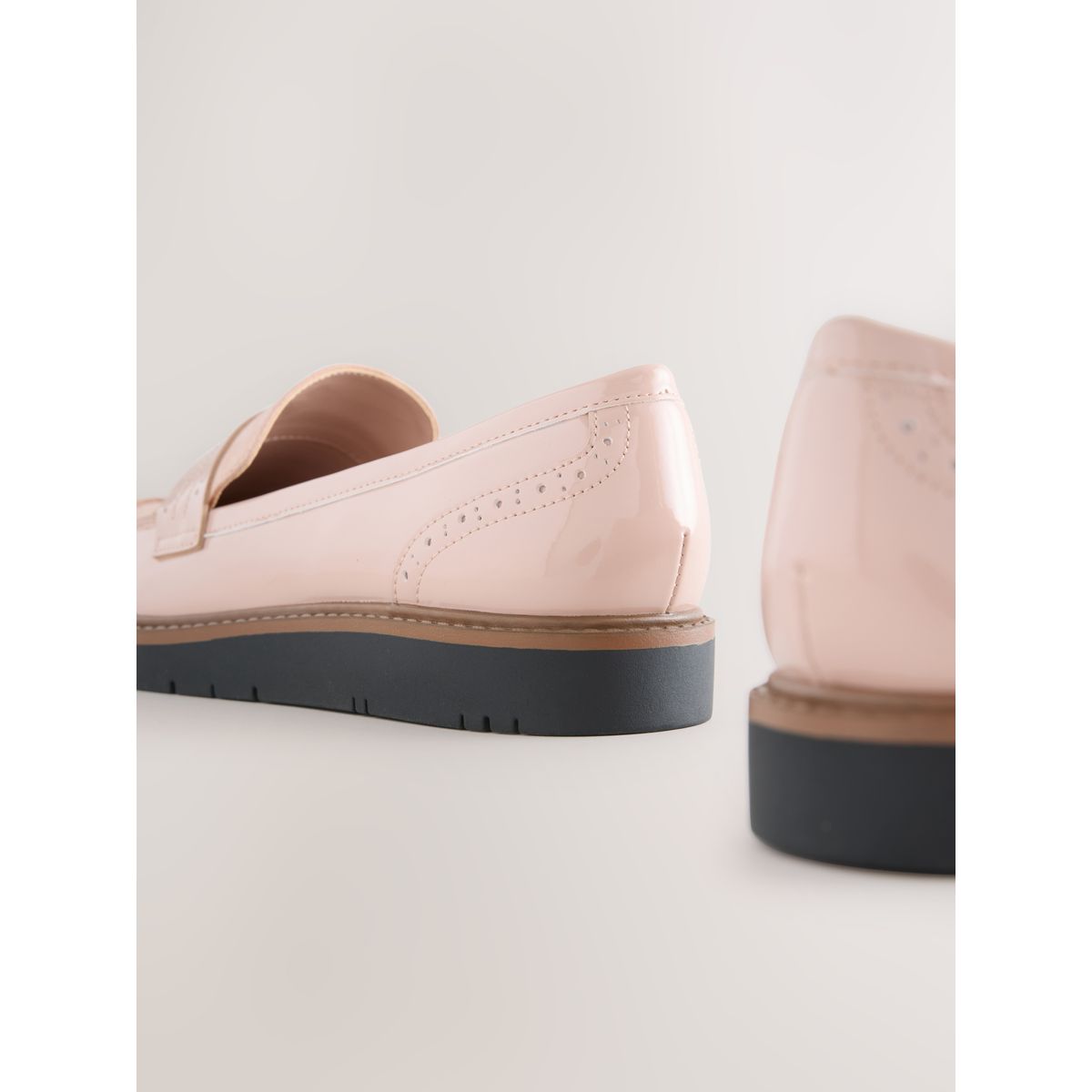Mocassins richelieu forever comfort® rose, NEXT