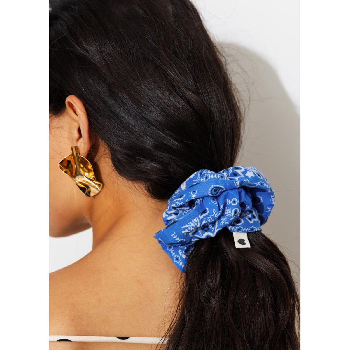 Chouchou motif bandana bleu, PROMOD
