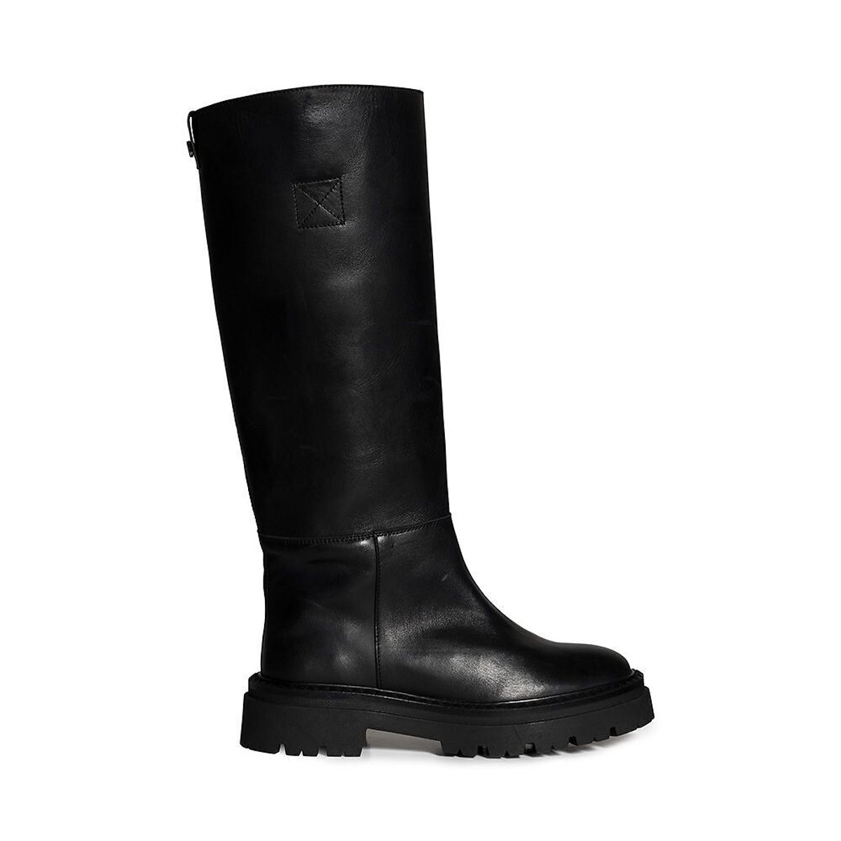 Botas planas de piel KAJA-W negro, STEVE MADDEN