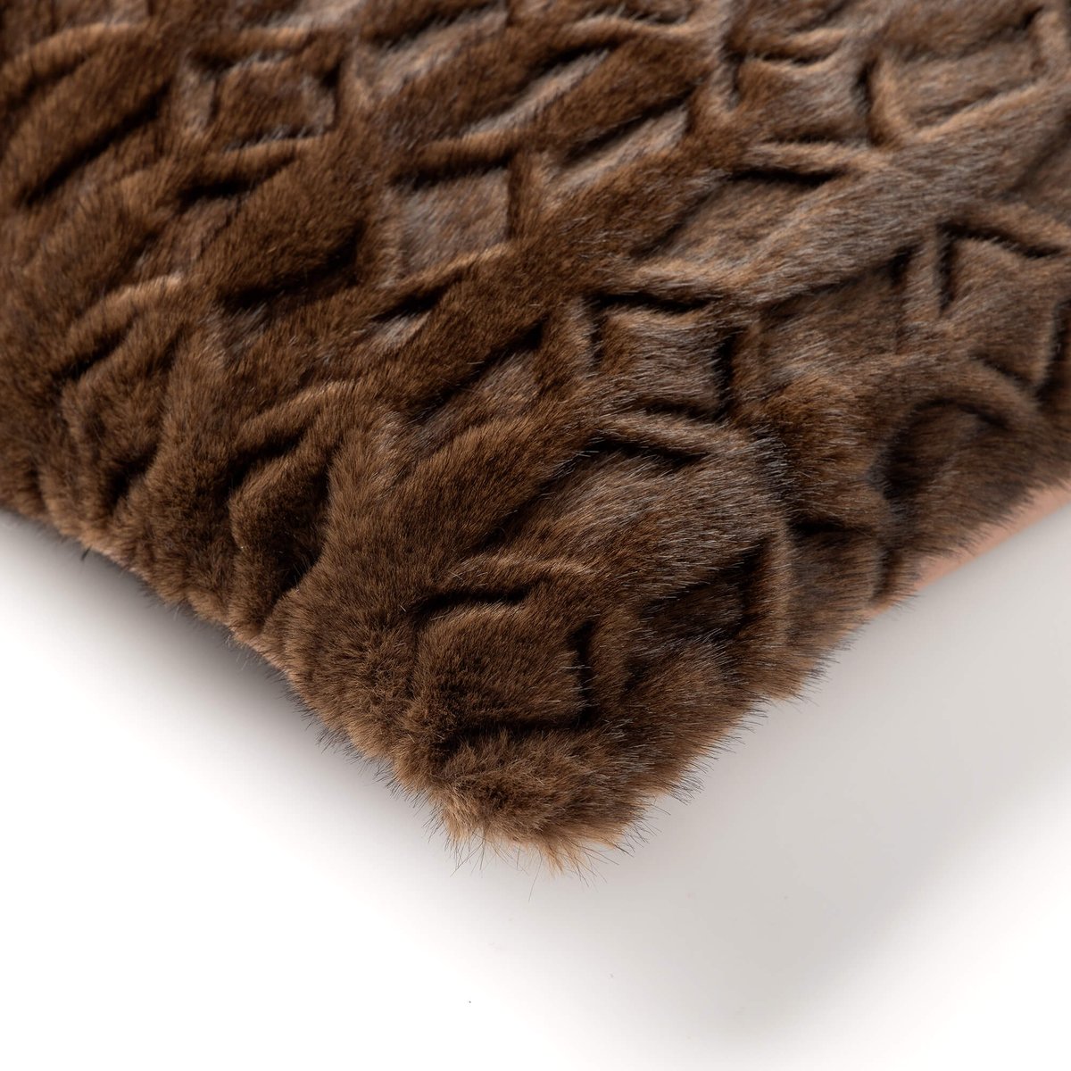 Coussin Mattheo marron foncé, DUTCH DECOR