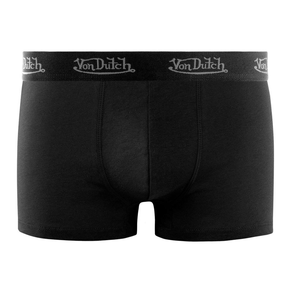 Lot De 6 Boxers Coton noir/blanc/gris/kaki, VON DUTCH