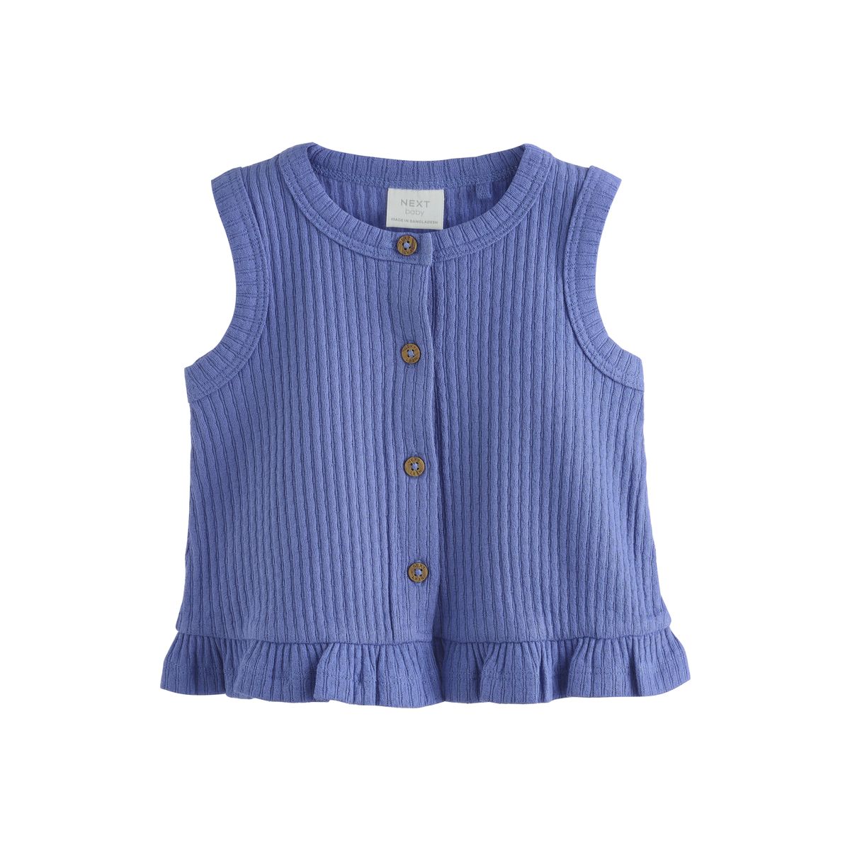 Haut côtelé et pantalon large bébé, 2 pièces bleu, NEXT