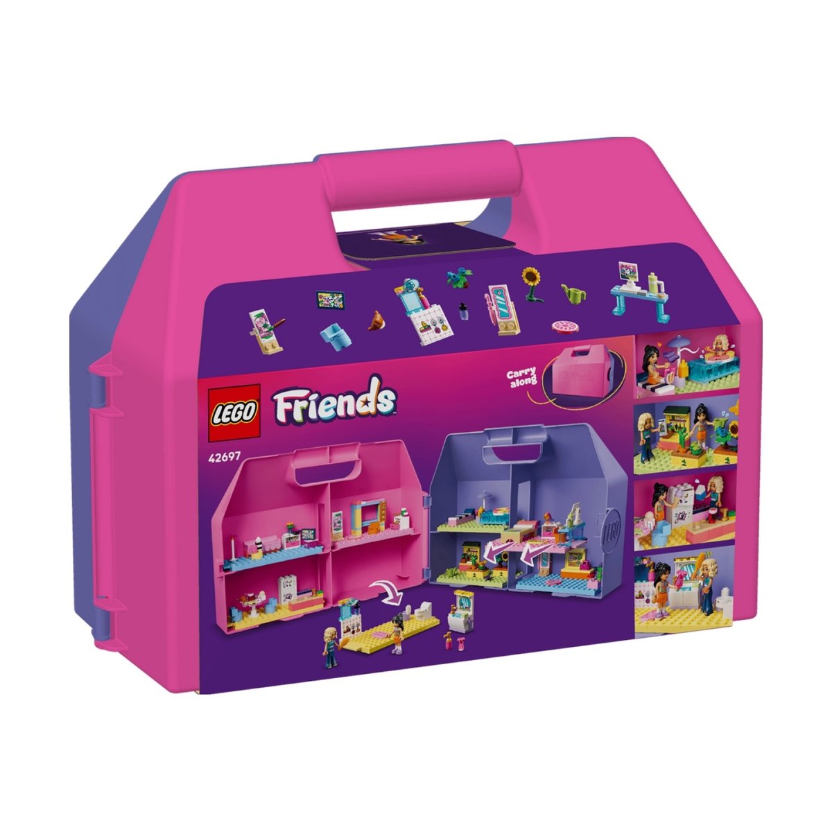 Friends La maison de poupée dans la valise créative multicolore, LEGO