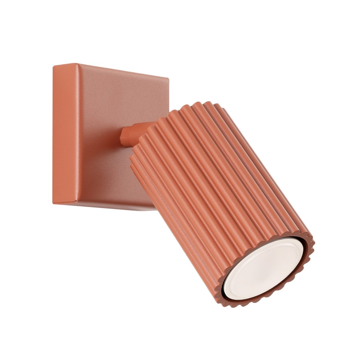 Applique Aluminium Ocre Rouge GU10 1 Karbon rouge, EDEN