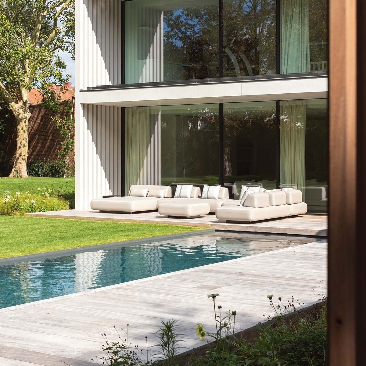 Assise de jardin, FIORI gris, GESCOVA