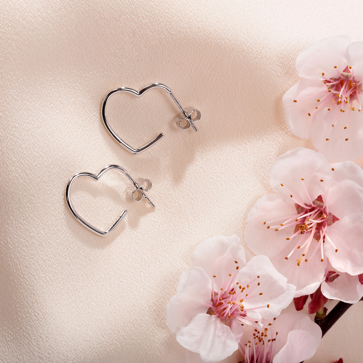 Boucles d'oreilles en argent 925 TRUE LOVE argent, BLUESPIRIT