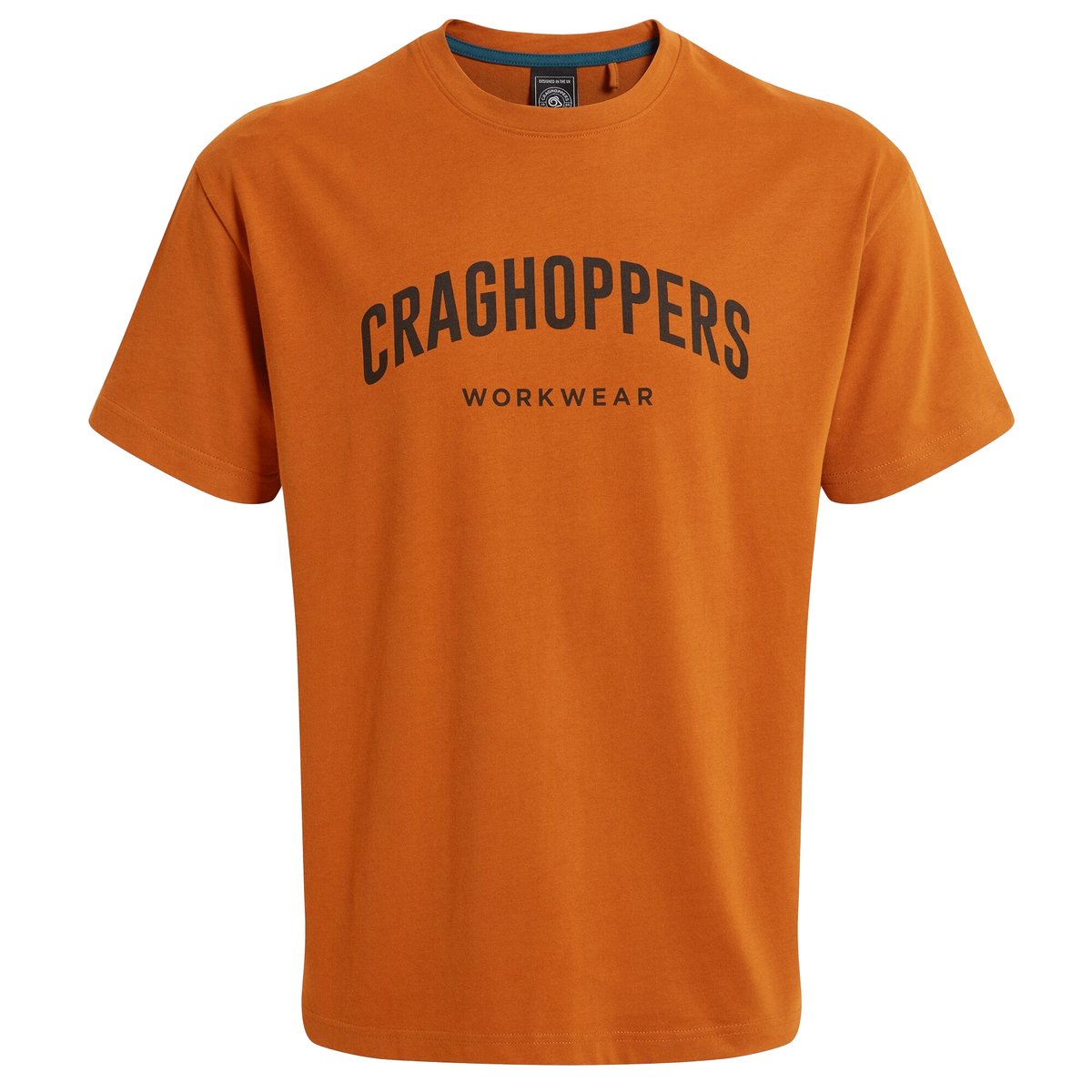 T-shirt à imprimé graphique BATLEY orange foncé, CRAGHOPPERS