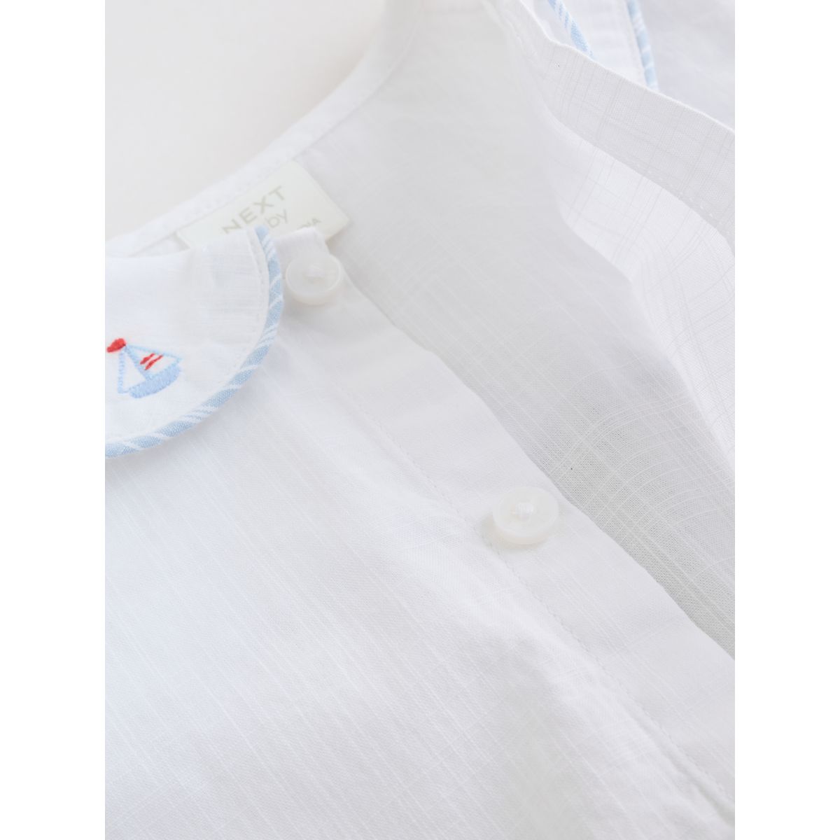 Ensemble short et chemise habillée bébé bleu nautique, NEXT