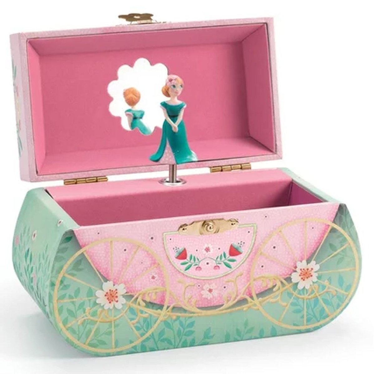 Boîte à musique Balade en carrosse rose, DJECO