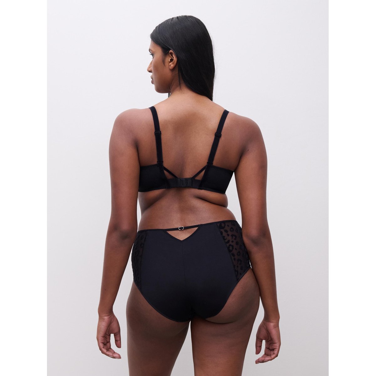 Culotte taille haute GIRLS noir, CHANTELLE PULP