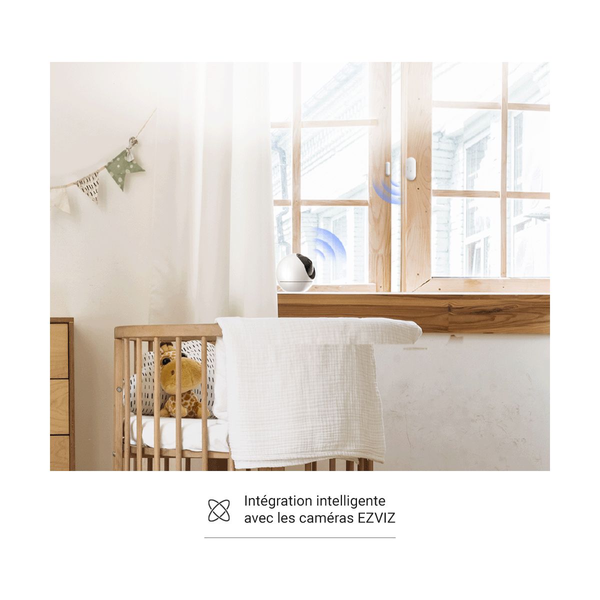 Alarme maison Kit Alarm 4 pdts - Compatible Matter couleur unique, EZVIZ