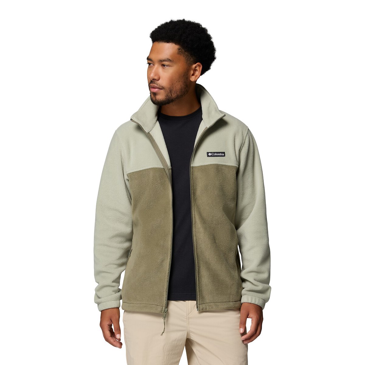 Veste polaire zippée Steens Mountain kaki + vert, COLUMBIA